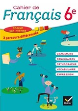 Cahier de Français 6e éd