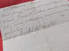 Louise de Bourbon (1693-1776) Petite fille de Louis XIV Autographe