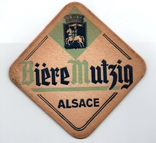 Rare SOUS-BOCK Bière ALSACE MUTZIG 
