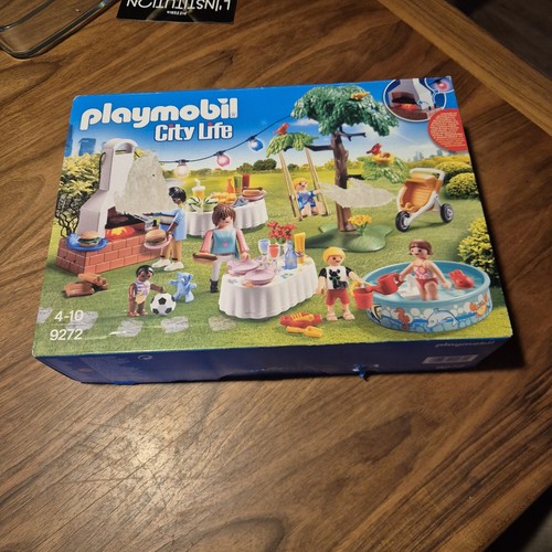Playmobil famille barbecue - playmobil,