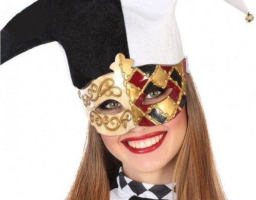Masque colombine venitien - masque,