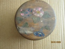 Ancienne boite ronde en bois