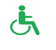 Autocollant handicapé