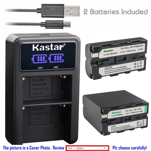 Kastar battery lcd dual - kastar,