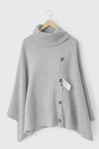Poncho gris - gris,