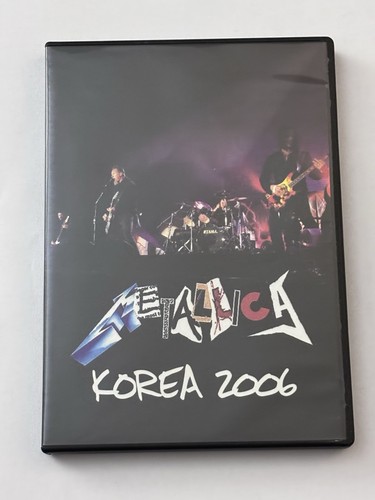 Dvd metallica korea 2006 - dvd,