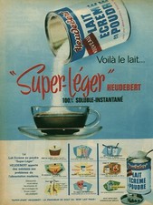 Publicité ancienne lait super