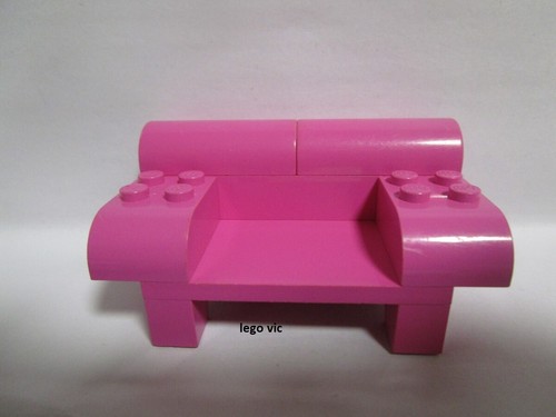 Lego belville armchair pink - armchair,
