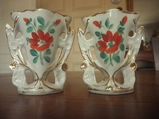 Paire de vases de mariées