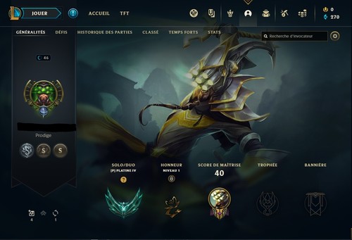 Compte league legends mmr - legends,