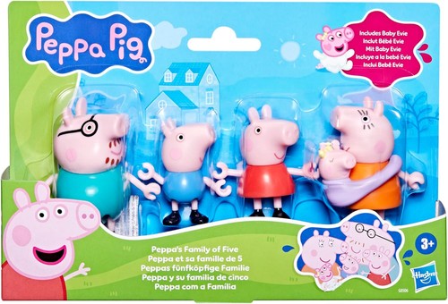 Peppa pig figurines posables - peppa,