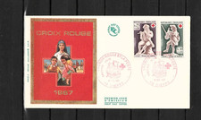 Croix Rouge  Dieppe enveloppe 1er jour 1967