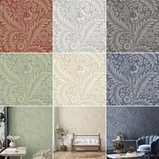 Belgravia Florence Feuille Papier Peint Victorien Floral Trails - Choisir