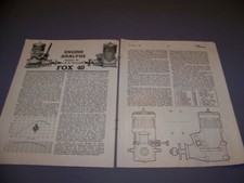 VINTAGE..FOX 40 R/C ENGINE