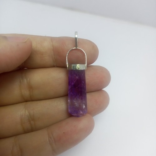 Pendentif améthyste naturelle