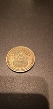2 Francs type MORLON en bronze année 1938