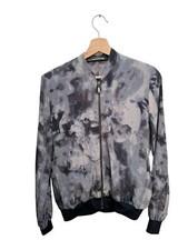 American Vintage Smoked Grey  Silk Jacket  Size S