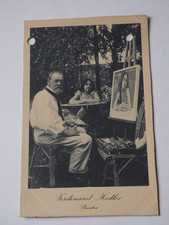 Ferdinand Hodler rare photographie peintre suisse CP