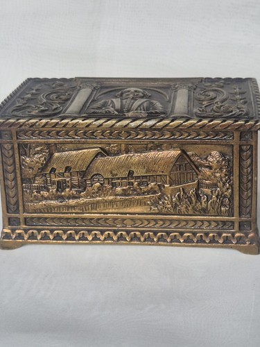 Coffret bronze antique - en,