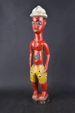 Statue africaine colon baoulé