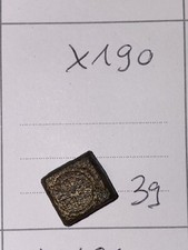 ANTIQUE POIDS MONÉTAIRE MONNAIE POIDS 6,28 Gr X190