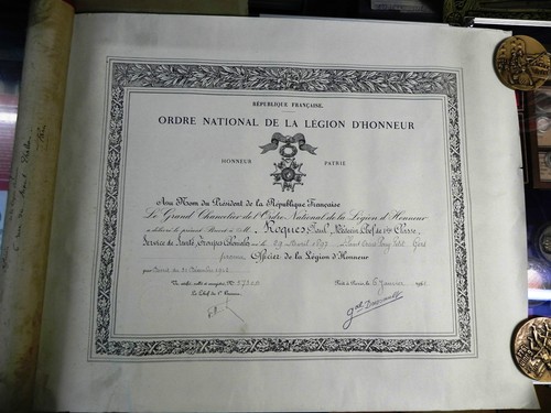 Diplôme officier légion - diplôme, l'officier