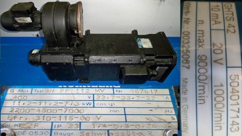 Baumüller moteur courant - baumüller, à