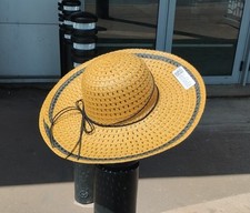 CHAPEAU EN PAILLE DE SOLEIL