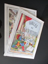 FABLES DE LA FONTAINE imagerie PELLERIN Albums N°  1 et N° 2