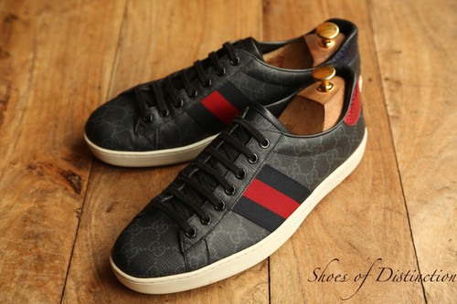 Gucci ace monogramme bleu - ace,
