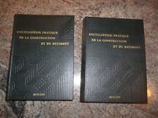 ENCYCLOPEDIE PRATIQUE DE LA CONSTRUCTION ET DU DU BATIMENT QUILLET 1959 BON ETAT
