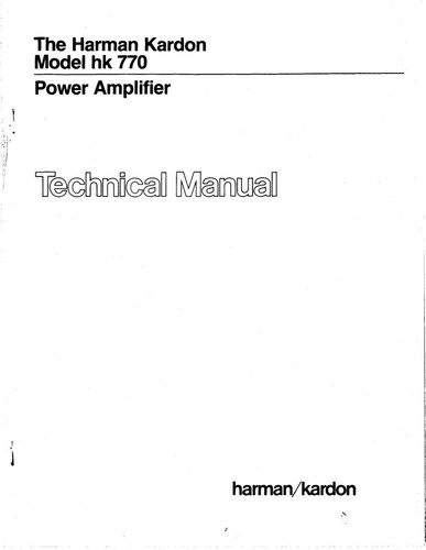 Service manuel instructions - service,