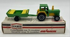 Tracteur & remorque fourragère - MAJORETTE 369 Promo boite Texaco - 1995 - Neuf