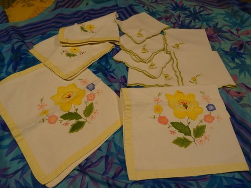 Lot serviettes de tables - lot=, 10