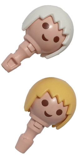 Playmobil têtes perruques - playmobil,