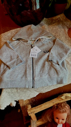 Veste bonpoint avec capuche - veste,