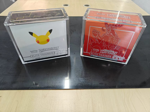 Boîtier acrylique pokémon - boîtier,