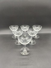 6 coupes à champagne cristal