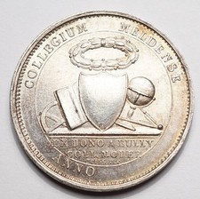 RARE JETON ARGENT DU COLLEGE