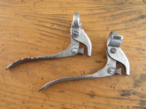 Poignees frein acier chrome - de,