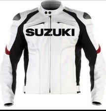VESTE EN CUIR DE MOTO POUR