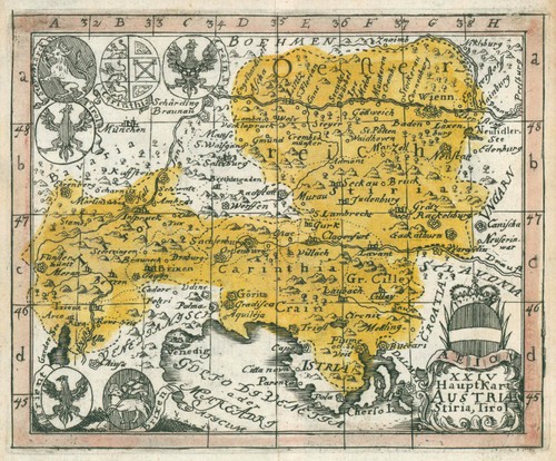Carte ancienne cuivre - carte,