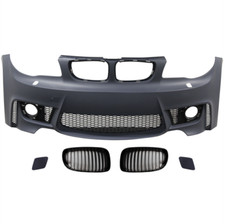PARE CHOC AVANT LOOK PACK M 1M M1 BMW SERIE 1 E81 E82 E87 E88 + CALANDRE