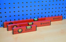 Würth Wasserwaage Aluminium Alliage Stabil Blanchi Longueur 20 40 60 80 100 CM