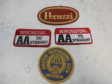 4 trap shooting gun sew on