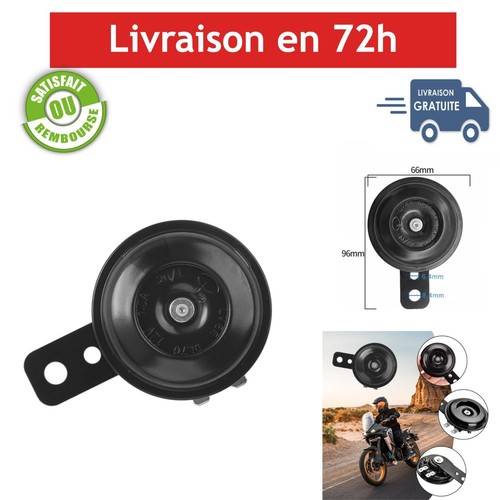 Klaxon moto 12v - 12v, universel
