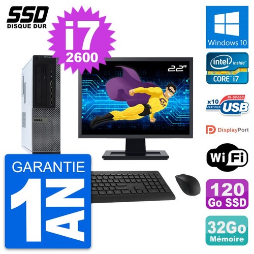 Dell 990 ecran intel - pc,