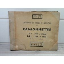 Saviem Goelette R2065 R2066 -1953- catalogue piece detachees PR577 - Renault REN