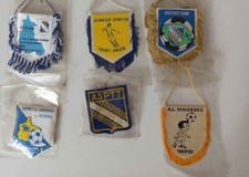 Lot de 6 Fanions de collection