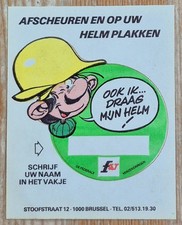 Gaston lagaffe autocollant - lagaffe,